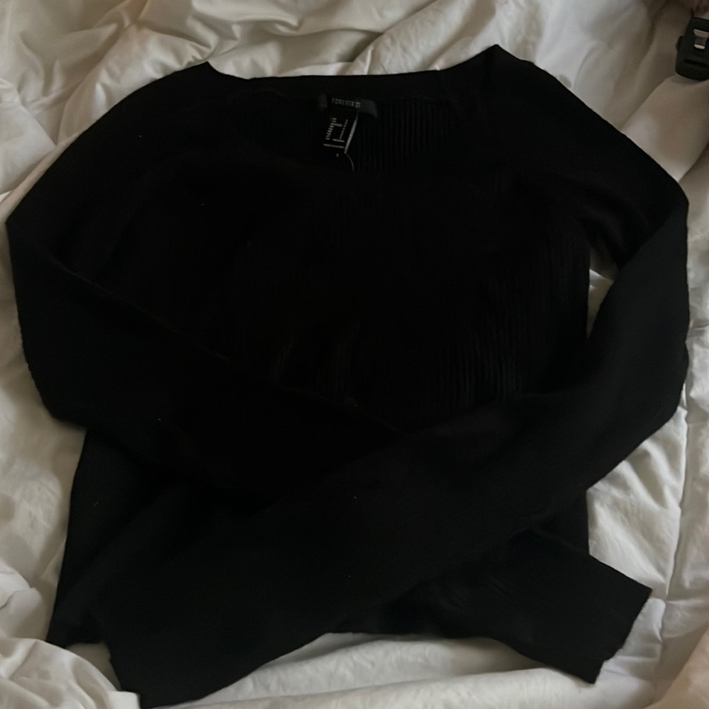 Brand New Forever 21 Black long sleeve